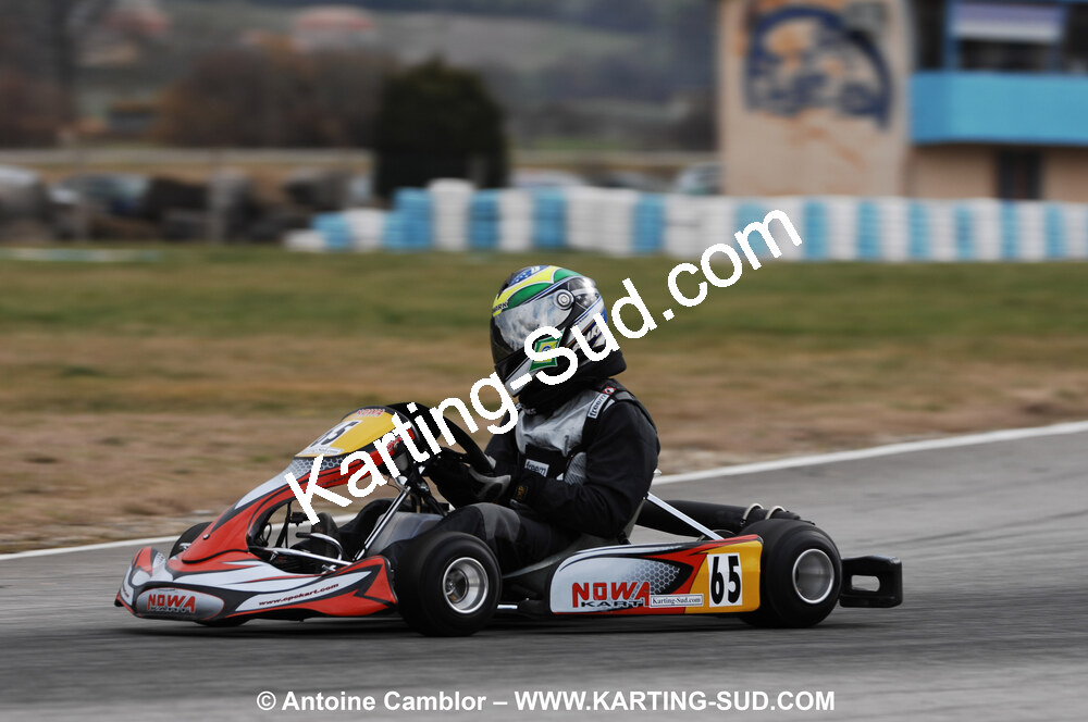 07/03/2010 : 1ère manche du Championnat du Sud 2010 à Lavelanet (photos Antoine Camblor) 2010 — karting
