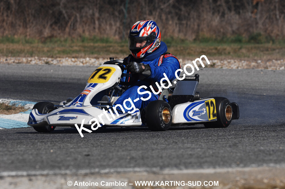07/03/2010 : 1ère manche du Championnat du Sud 2010 à Lavelanet (photos Antoine Camblor) 2010 — karting