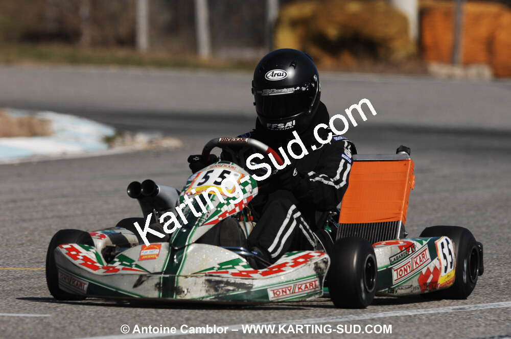 07/03/2010 : 1ère manche du Championnat du Sud 2010 à Lavelanet (photos Antoine Camblor) 2010 — karting