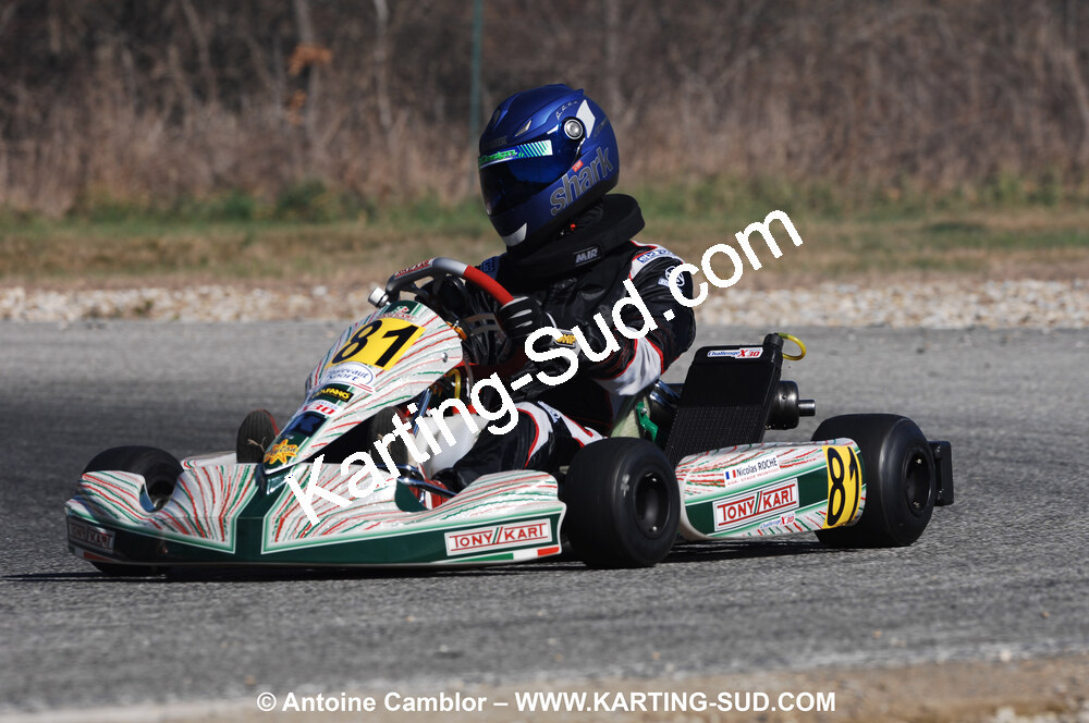 07/03/2010 : 1ère manche du Championnat du Sud 2010 à Lavelanet (photos Antoine Camblor) 2010 — karting