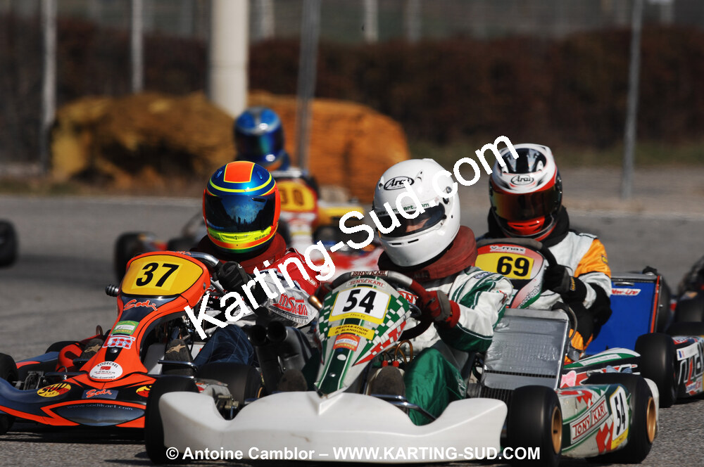 07/03/2010 : 1ère manche du Championnat du Sud 2010 à Lavelanet (photos Antoine Camblor) 2010 — karting