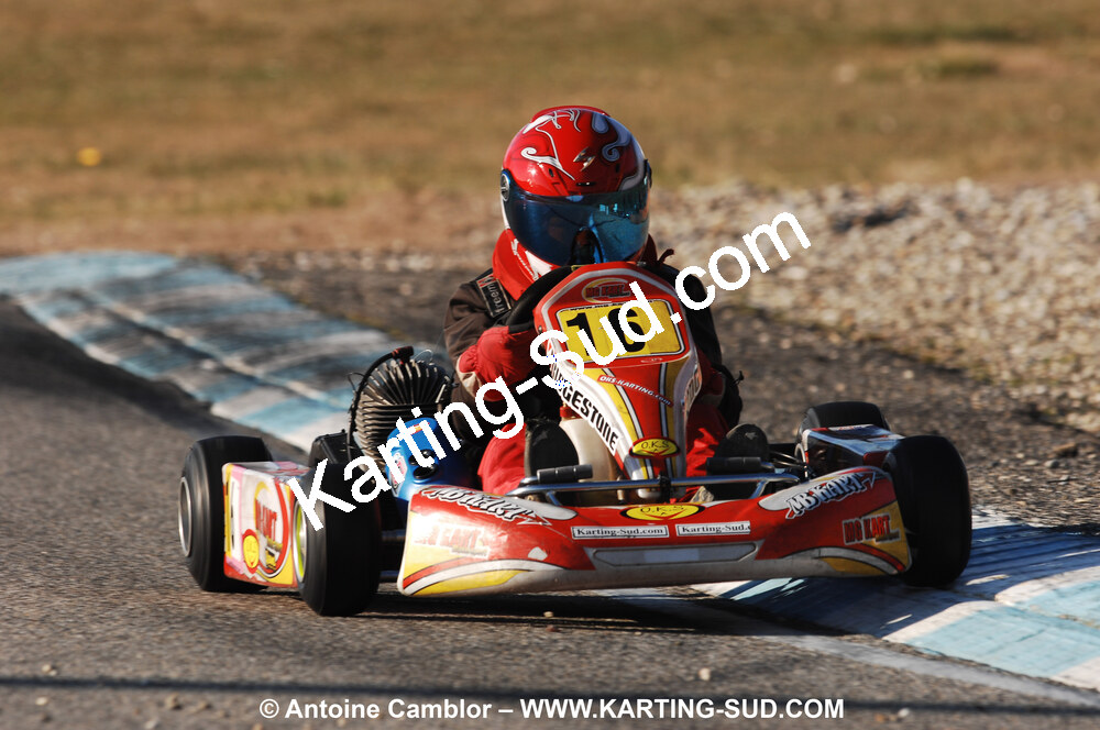 07/03/2010 : 1ère manche du Championnat du Sud 2010 à Lavelanet (photos Antoine Camblor) 2010 — karting