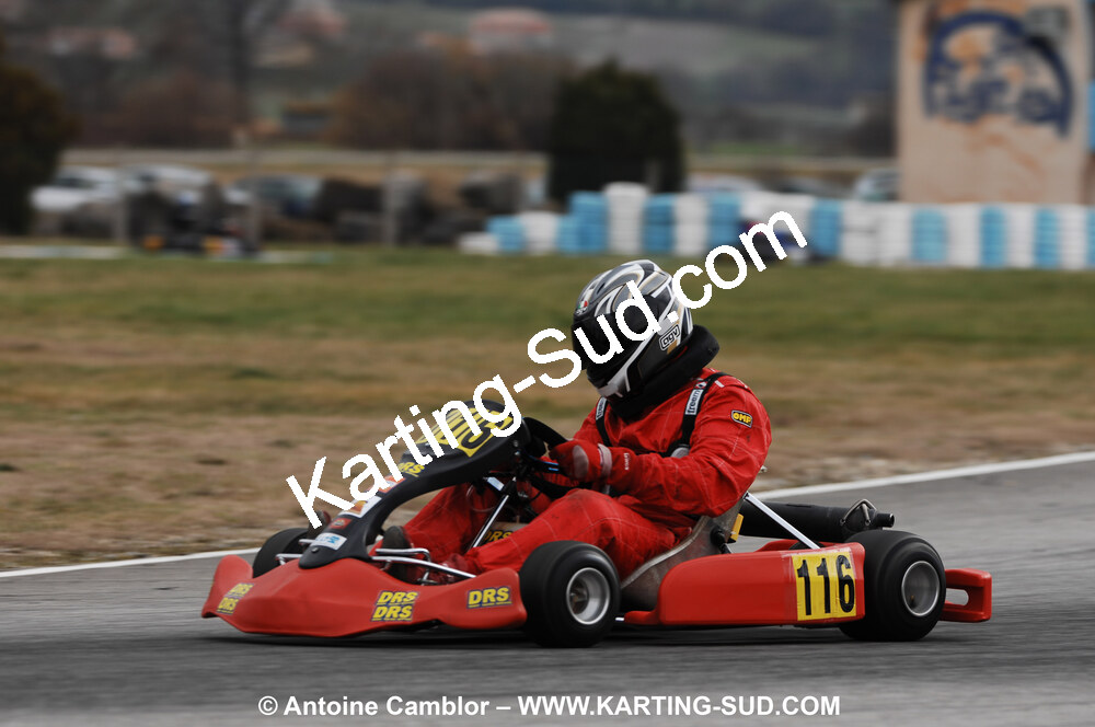 07/03/2010 : 1ère manche du Championnat du Sud 2010 à Lavelanet (photos Antoine Camblor) 2010 — karting
