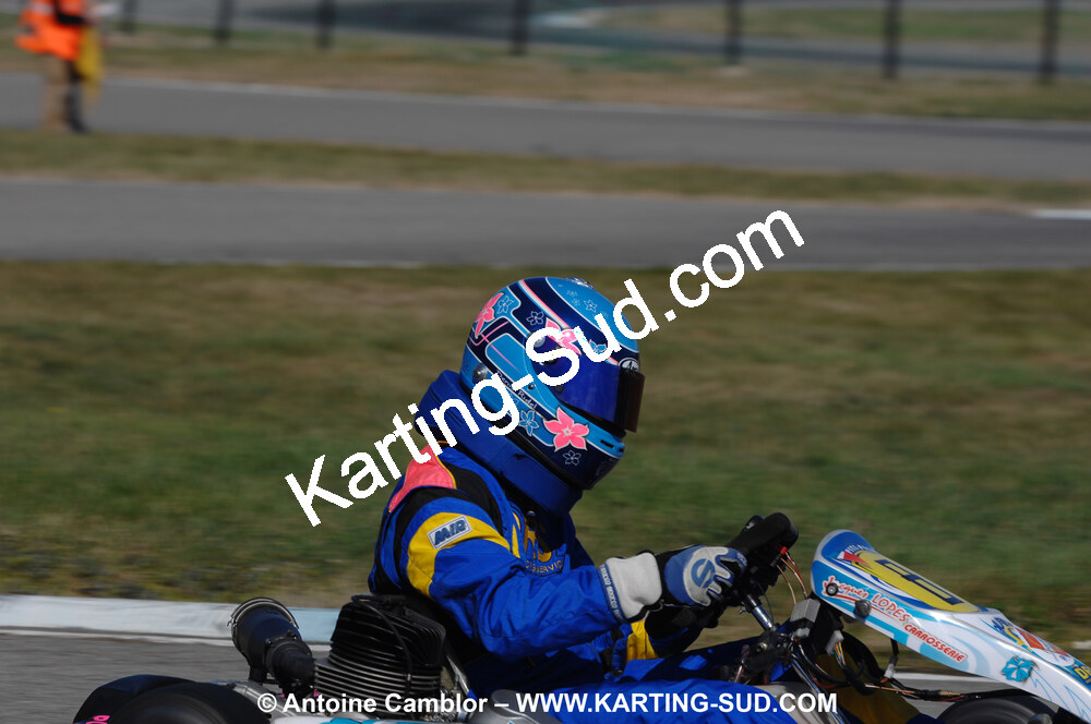 07/03/2010 : 1ère manche du Championnat du Sud 2010 à Lavelanet (photos Antoine Camblor) 2010 — karting