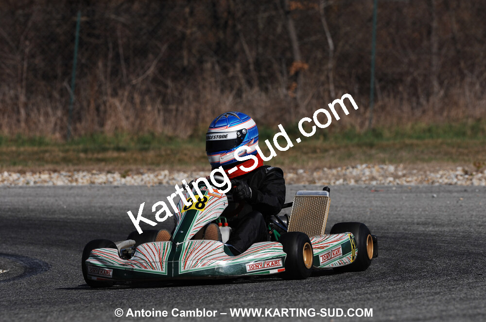 07/03/2010 : 1ère manche du Championnat du Sud 2010 à Lavelanet (photos Antoine Camblor) 2010 — karting