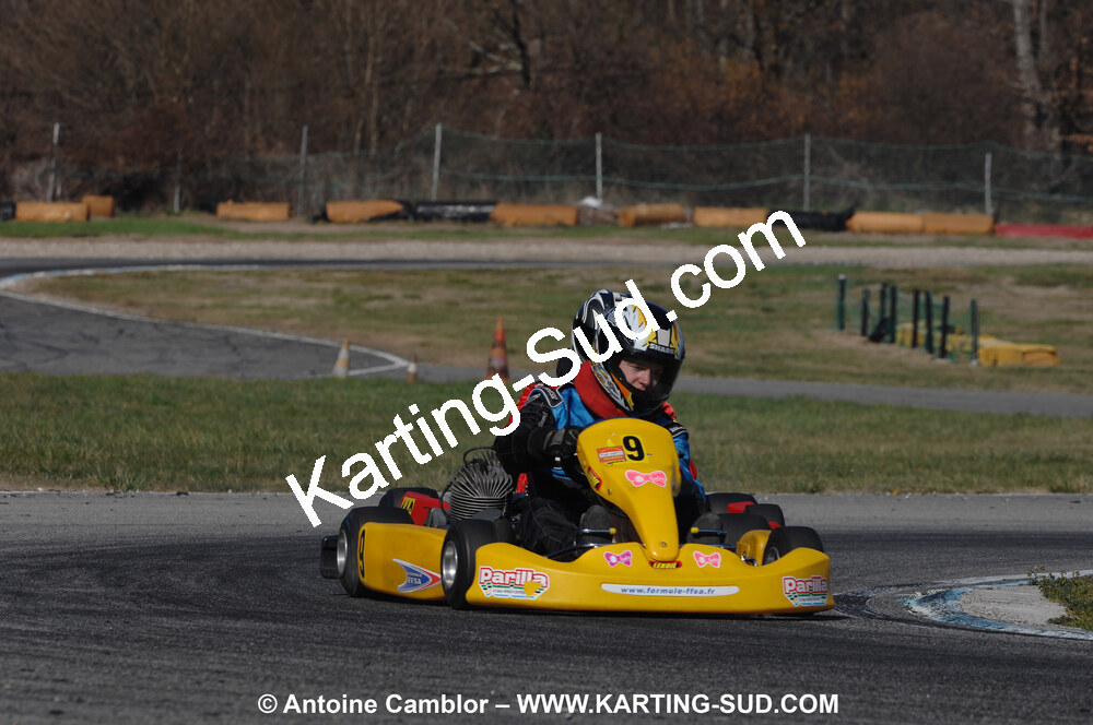 07/03/2010 : 1ère manche du Championnat du Sud 2010 à Lavelanet (photos Antoine Camblor) 2010 — karting