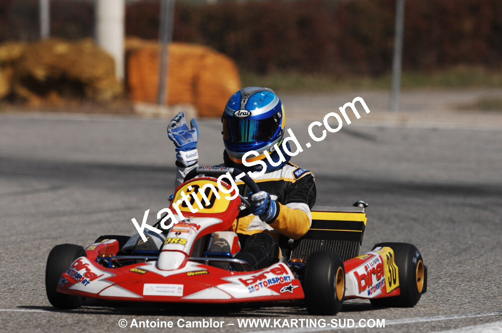 07/03/2010 : 1ère manche du Championnat du Sud 2010 à Lavelanet (photos Antoine Camblor) 2010 — karting