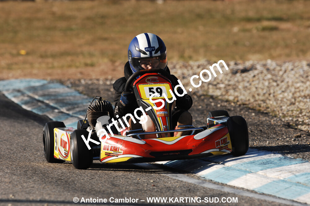 07/03/2010 : 1ère manche du Championnat du Sud 2010 à Lavelanet (photos Antoine Camblor) 2010 — karting