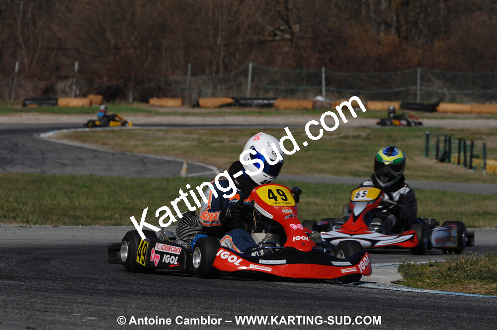07/03/2010 : 1ère manche du Championnat du Sud 2010 à Lavelanet (photos Antoine Camblor) 2010 — karting
