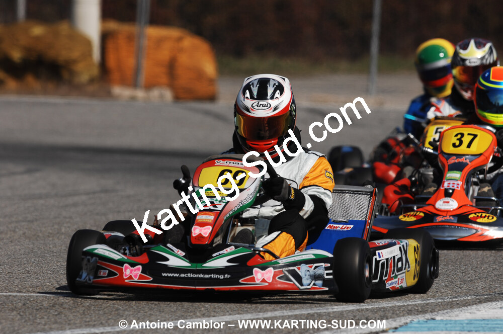 07/03/2010 : 1ère manche du Championnat du Sud 2010 à Lavelanet (photos Antoine Camblor) 2010 — karting