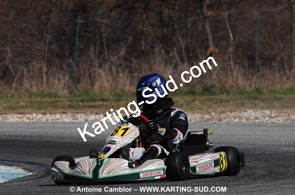 07/03/2010 : 1ère manche du Championnat du Sud 2010 à Lavelanet (photos Antoine Camblor) 2010 — karting
