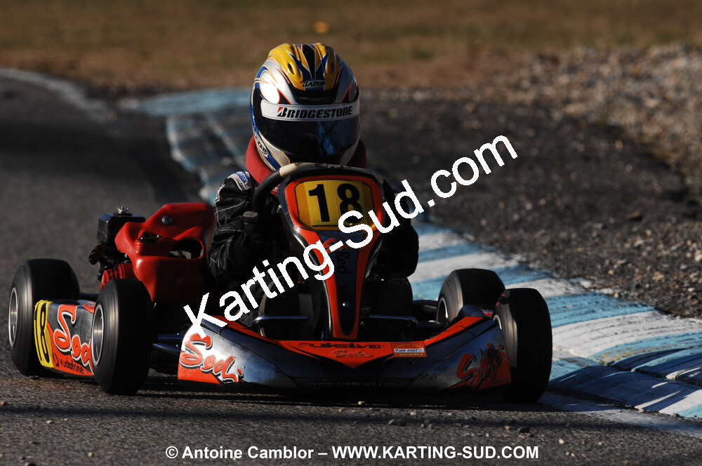 07/03/2010 : 1ère manche du Championnat du Sud 2010 à Lavelanet (photos Antoine Camblor) 2010 — karting