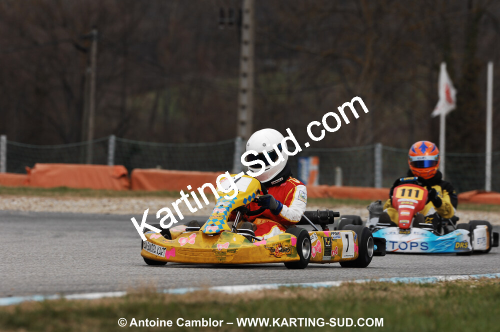 07/03/2010 : 1ère manche du Championnat du Sud 2010 à Lavelanet (photos Antoine Camblor) 2010 — karting