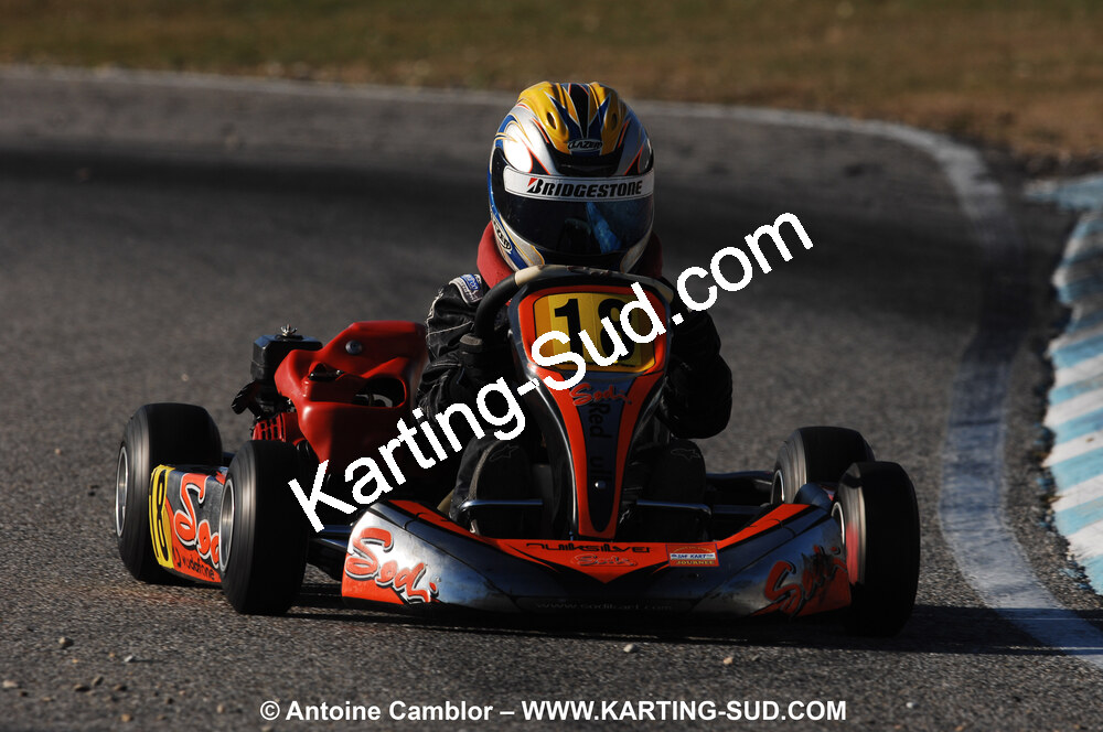 07/03/2010 : 1ère manche du Championnat du Sud 2010 à Lavelanet (photos Antoine Camblor) 2010 — karting