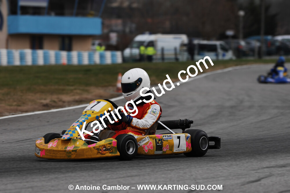 07/03/2010 : 1ère manche du Championnat du Sud 2010 à Lavelanet (photos Antoine Camblor) 2010 — karting