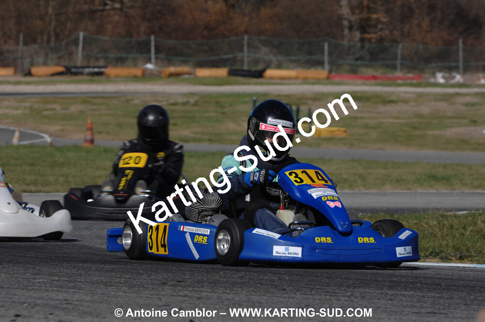 07/03/2010 : 1ère manche du Championnat du Sud 2010 à Lavelanet (photos Antoine Camblor) 2010 — karting