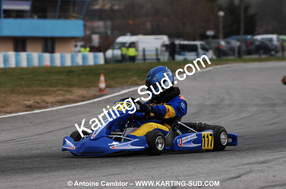 07/03/2010 : 1ère manche du Championnat du Sud 2010 à Lavelanet (photos Antoine Camblor) 2010 — karting