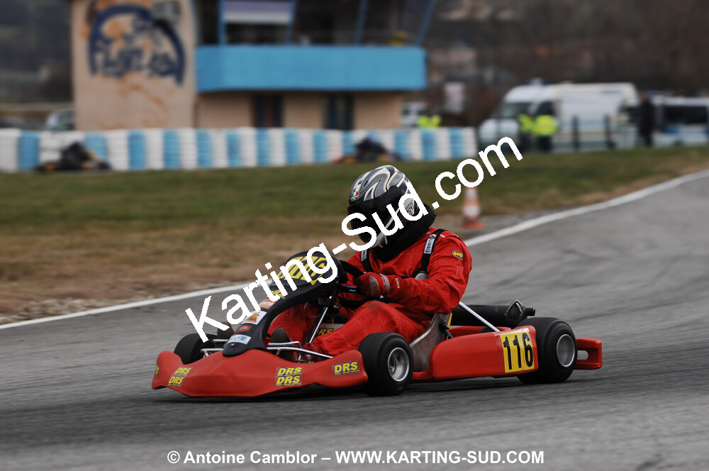 07/03/2010 : 1ère manche du Championnat du Sud 2010 à Lavelanet (photos Antoine Camblor) 2010 — karting