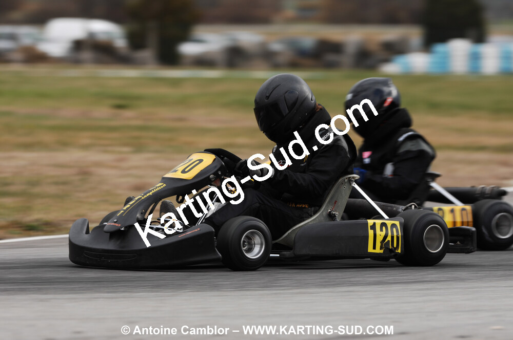 07/03/2010 : 1ère manche du Championnat du Sud 2010 à Lavelanet (photos Antoine Camblor) 2010 — karting