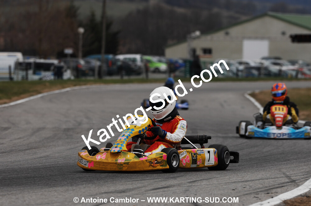 07/03/2010 : 1ère manche du Championnat du Sud 2010 à Lavelanet (photos Antoine Camblor) 2010 — karting