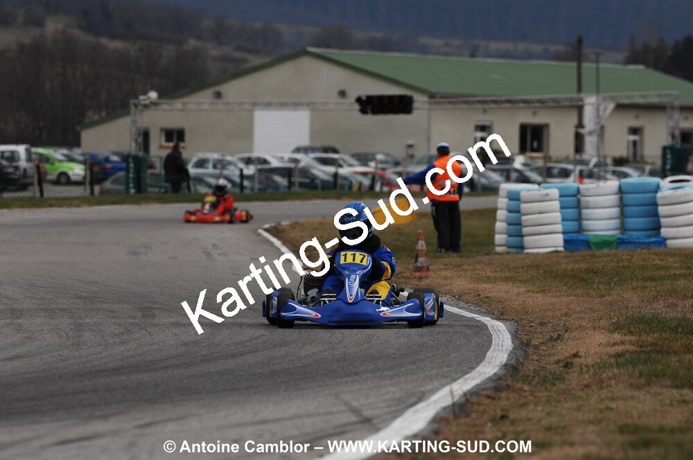 07/03/2010 : 1ère manche du Championnat du Sud 2010 à Lavelanet (photos Antoine Camblor) 2010 — karting