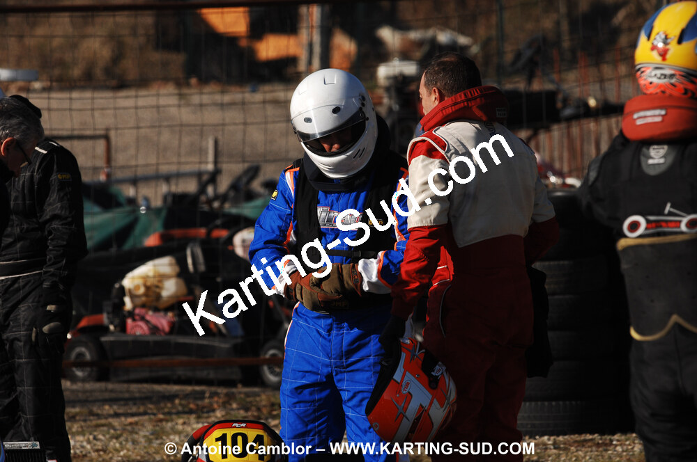 07/03/2010 : 1ère manche du Championnat du Sud 2010 à Lavelanet (photos Antoine Camblor) 2010 — karting