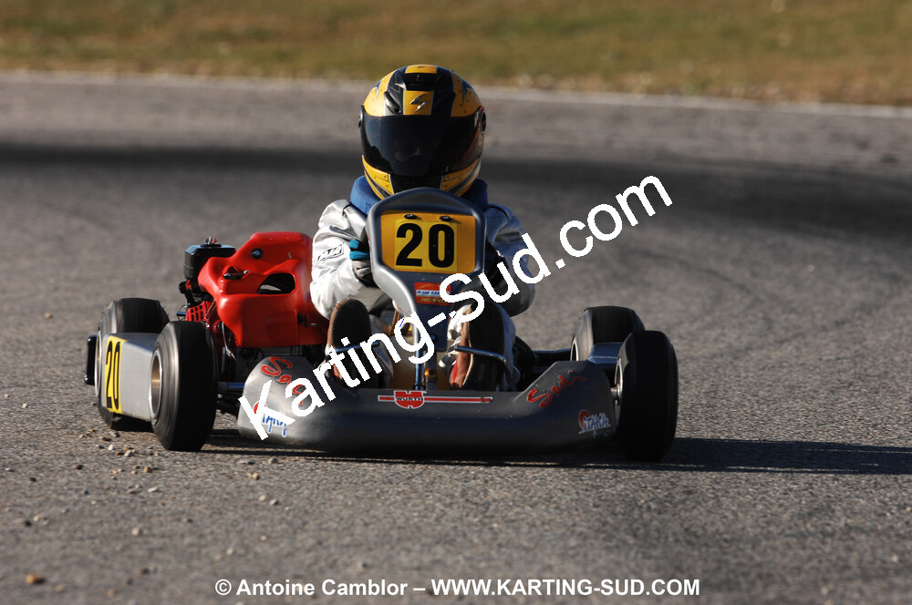 07/03/2010 : 1ère manche du Championnat du Sud 2010 à Lavelanet (photos Antoine Camblor) 2010 — karting