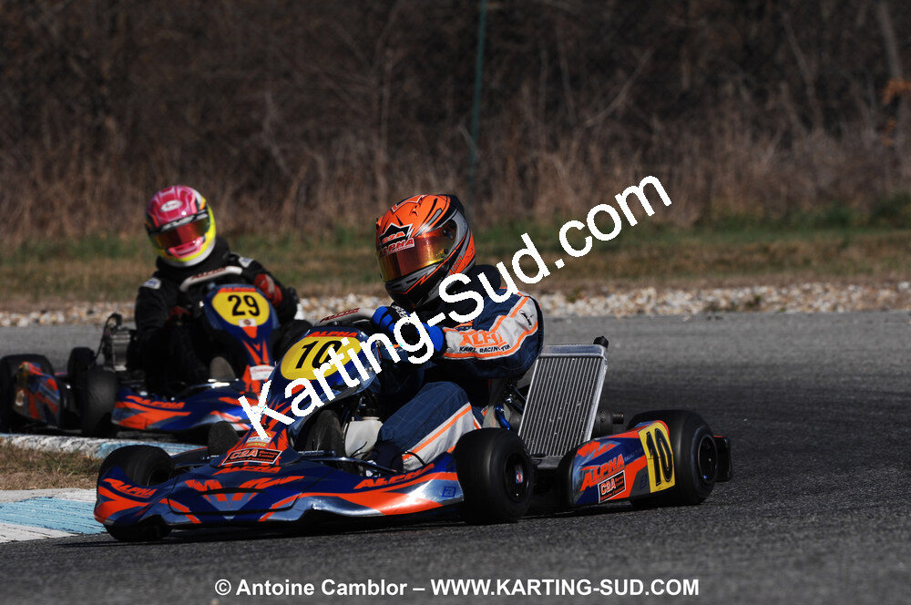 07/03/2010 : 1ère manche du Championnat du Sud 2010 à Lavelanet (photos Antoine Camblor) 2010 — karting