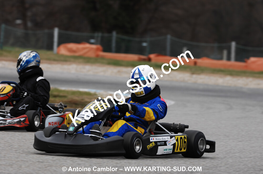 07/03/2010 : 1ère manche du Championnat du Sud 2010 à Lavelanet (photos Antoine Camblor) 2010 — karting
