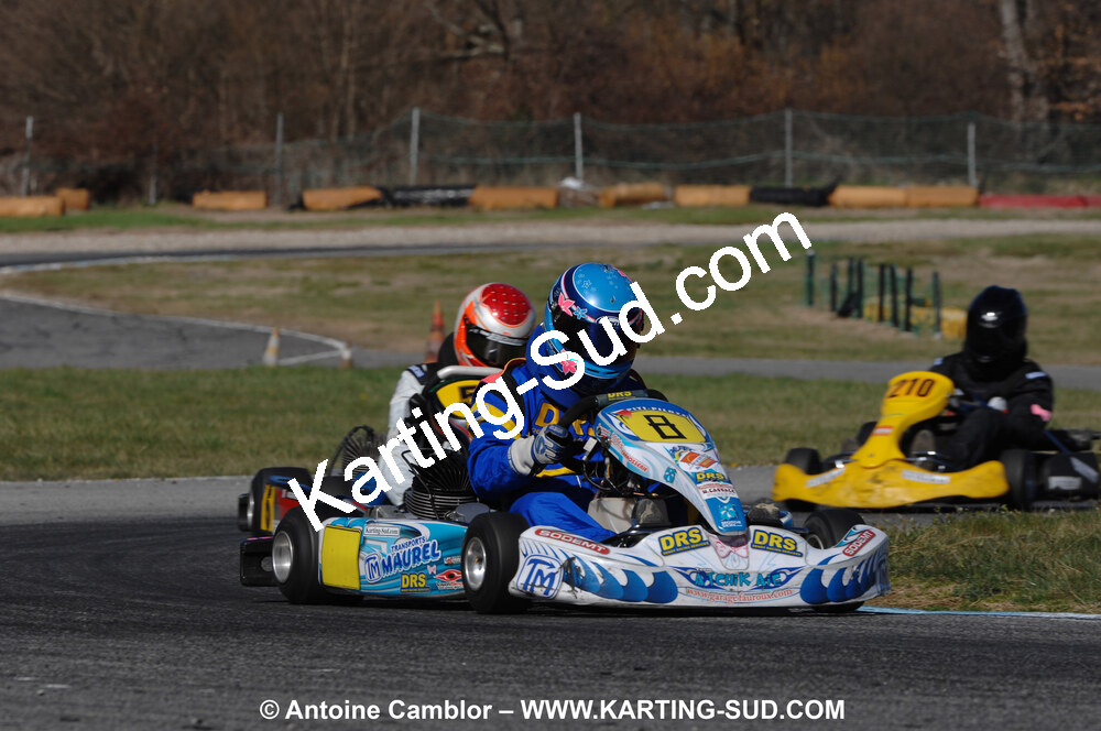 07/03/2010 : 1ère manche du Championnat du Sud 2010 à Lavelanet (photos Antoine Camblor) 2010 — karting