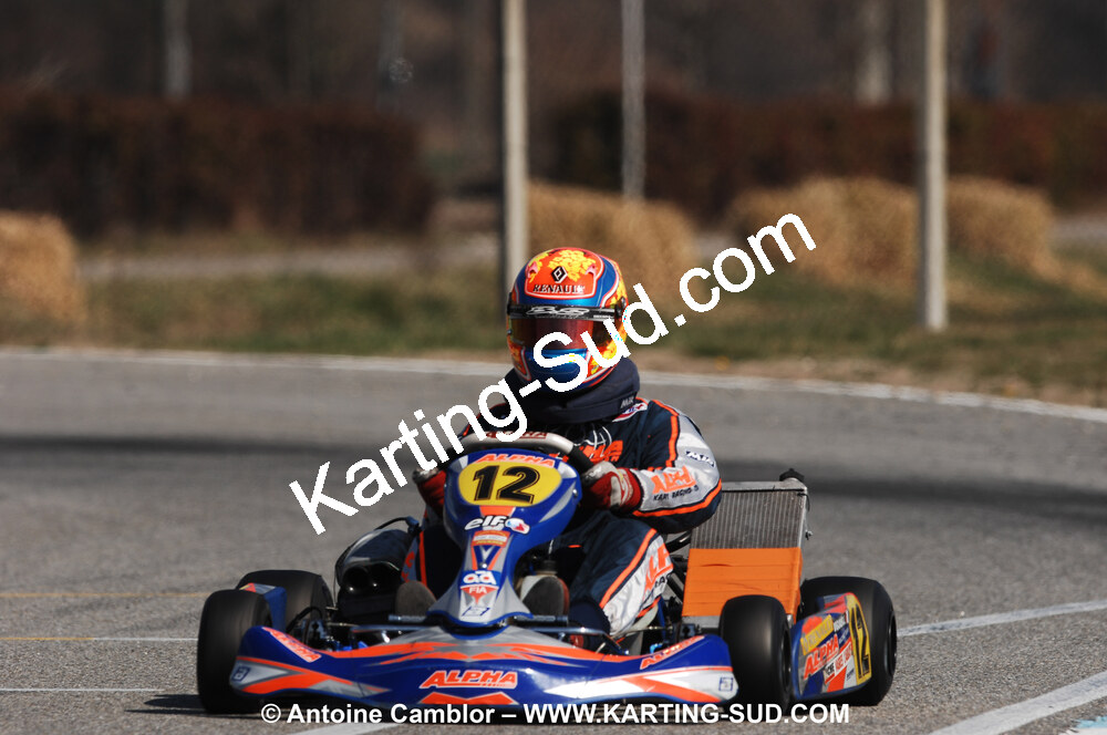 07/03/2010 : 1ère manche du Championnat du Sud 2010 à Lavelanet (photos Antoine Camblor) 2010 — karting