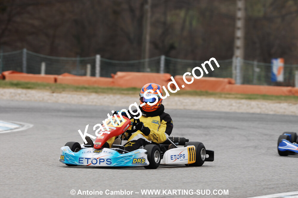 07/03/2010 : 1ère manche du Championnat du Sud 2010 à Lavelanet (photos Antoine Camblor) 2010 — karting