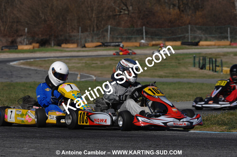 07/03/2010 : 1ère manche du Championnat du Sud 2010 à Lavelanet (photos Antoine Camblor) 2010 — karting