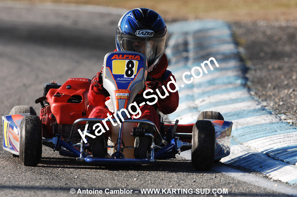 07/03/2010 : 1ère manche du Championnat du Sud 2010 à Lavelanet (photos Antoine Camblor) 2010 — karting