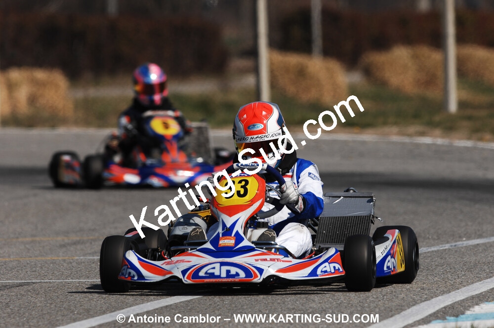 07/03/2010 : 1ère manche du Championnat du Sud 2010 à Lavelanet (photos Antoine Camblor) 2010 — karting