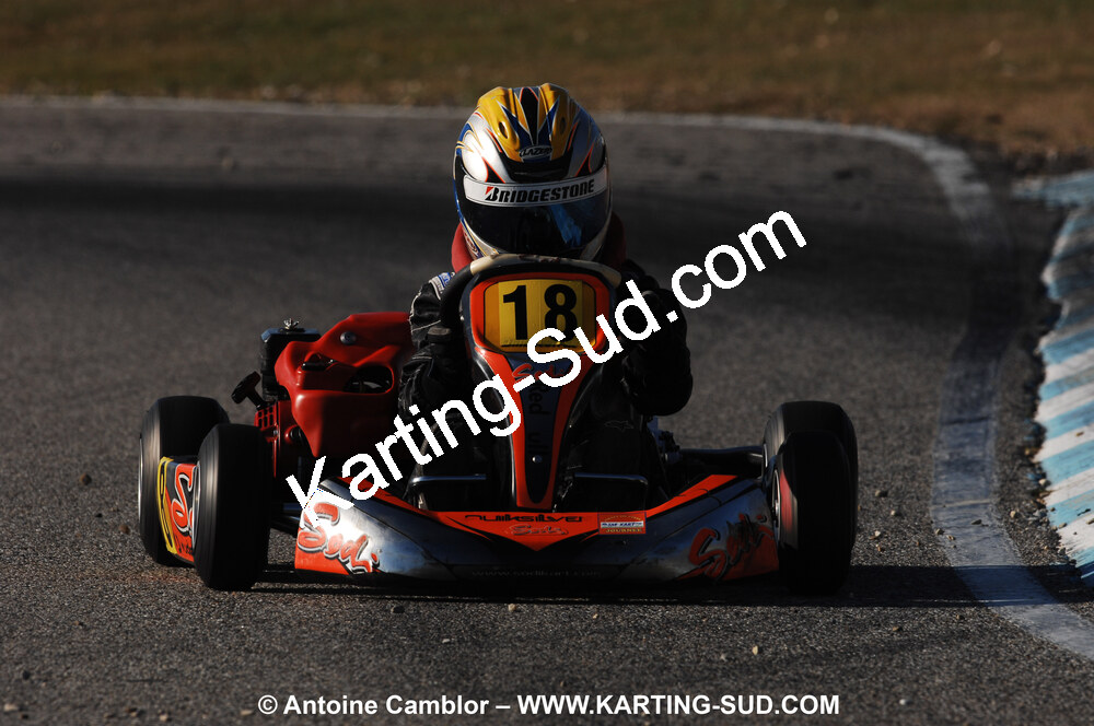 07/03/2010 : 1ère manche du Championnat du Sud 2010 à Lavelanet (photos Antoine Camblor) 2010 — karting