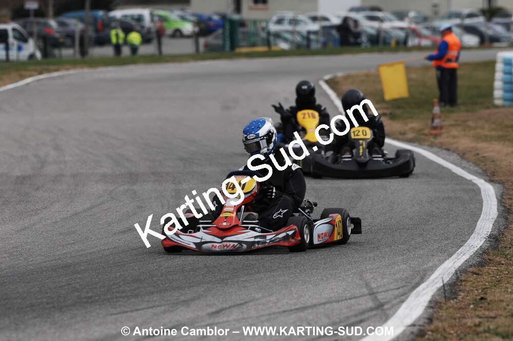 07/03/2010 : 1ère manche du Championnat du Sud 2010 à Lavelanet (photos Antoine Camblor) 2010 — karting