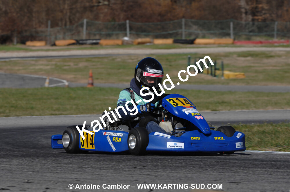 07/03/2010 : 1ère manche du Championnat du Sud 2010 à Lavelanet (photos Antoine Camblor) 2010 — karting