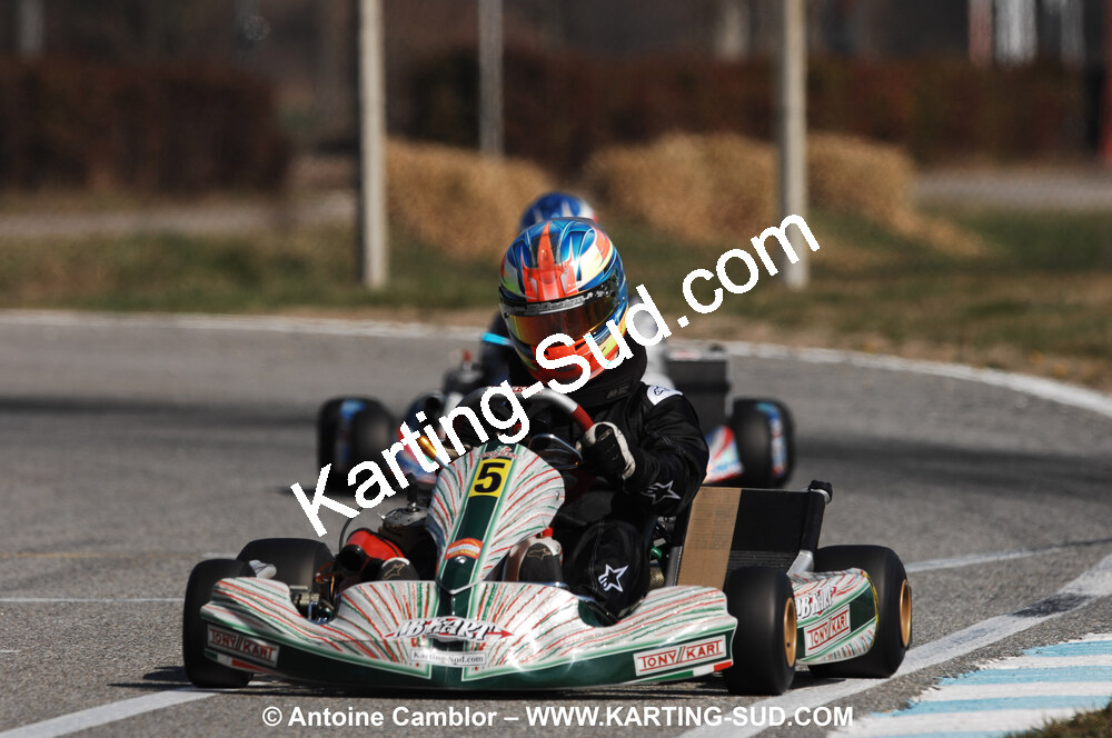 07/03/2010 : 1ère manche du Championnat du Sud 2010 à Lavelanet (photos Antoine Camblor) 2010 — karting