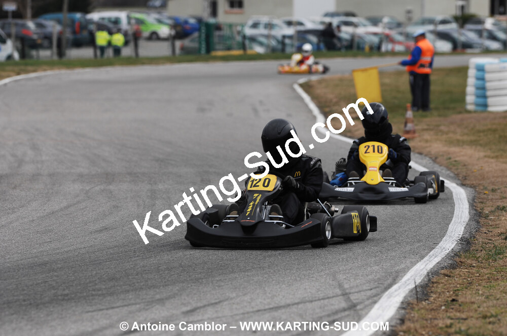 07/03/2010 : 1ère manche du Championnat du Sud 2010 à Lavelanet (photos Antoine Camblor) 2010 — karting