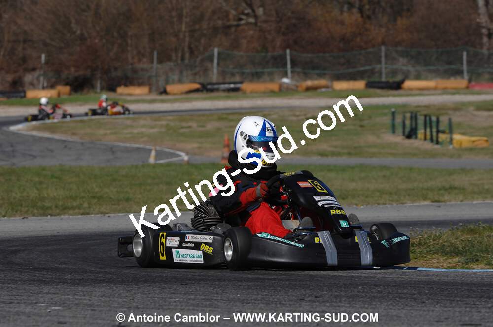 07/03/2010 : 1ère manche du Championnat du Sud 2010 à Lavelanet (photos Antoine Camblor) 2010 — karting