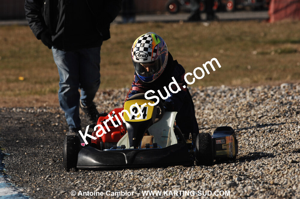 07/03/2010 : 1ère manche du Championnat du Sud 2010 à Lavelanet (photos Antoine Camblor) 2010 — karting