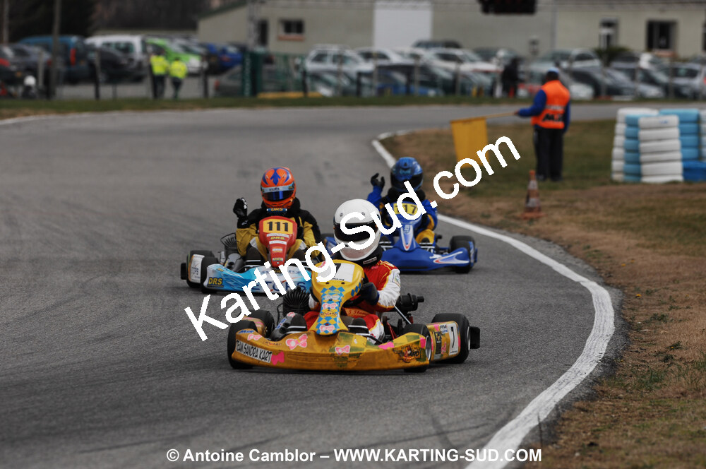 07/03/2010 : 1ère manche du Championnat du Sud 2010 à Lavelanet (photos Antoine Camblor) 2010 — karting