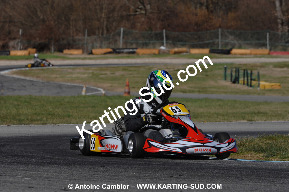 07/03/2010 : 1ère manche du Championnat du Sud 2010 à Lavelanet (photos Antoine Camblor) 2010 — karting