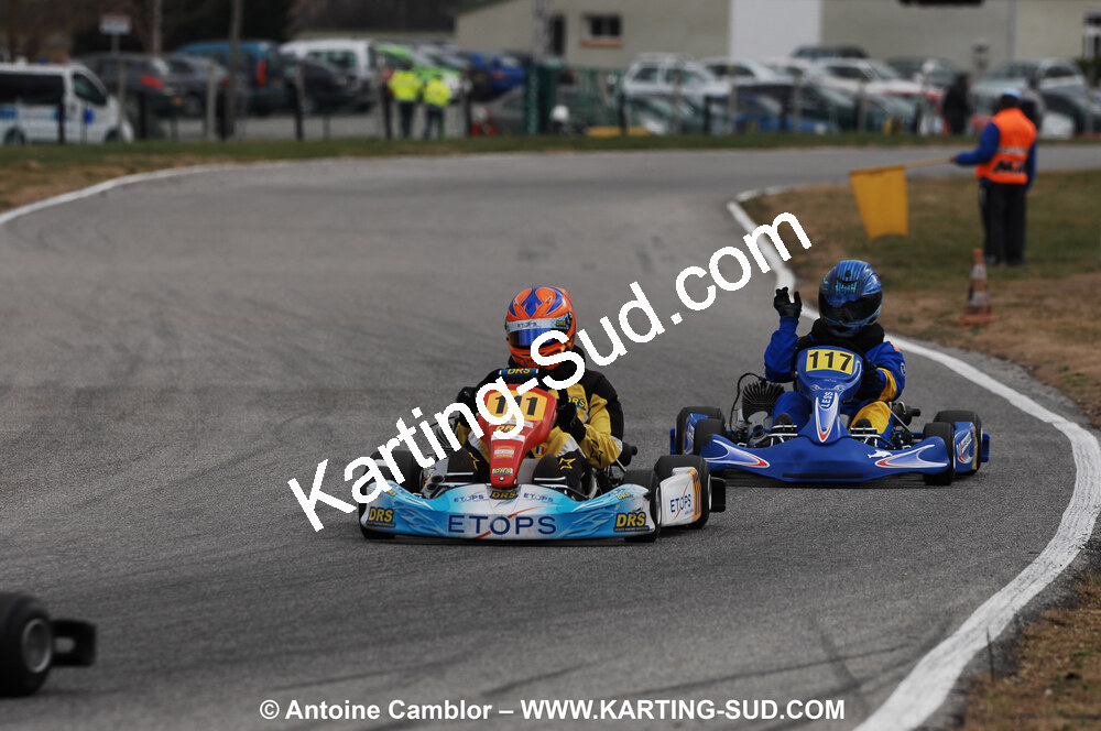 07/03/2010 : 1ère manche du Championnat du Sud 2010 à Lavelanet (photos Antoine Camblor) 2010 — karting