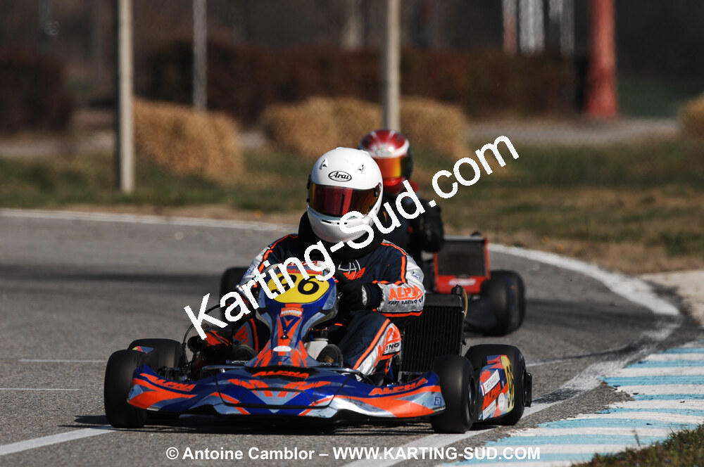 07/03/2010 : 1ère manche du Championnat du Sud 2010 à Lavelanet (photos Antoine Camblor) 2010 — karting