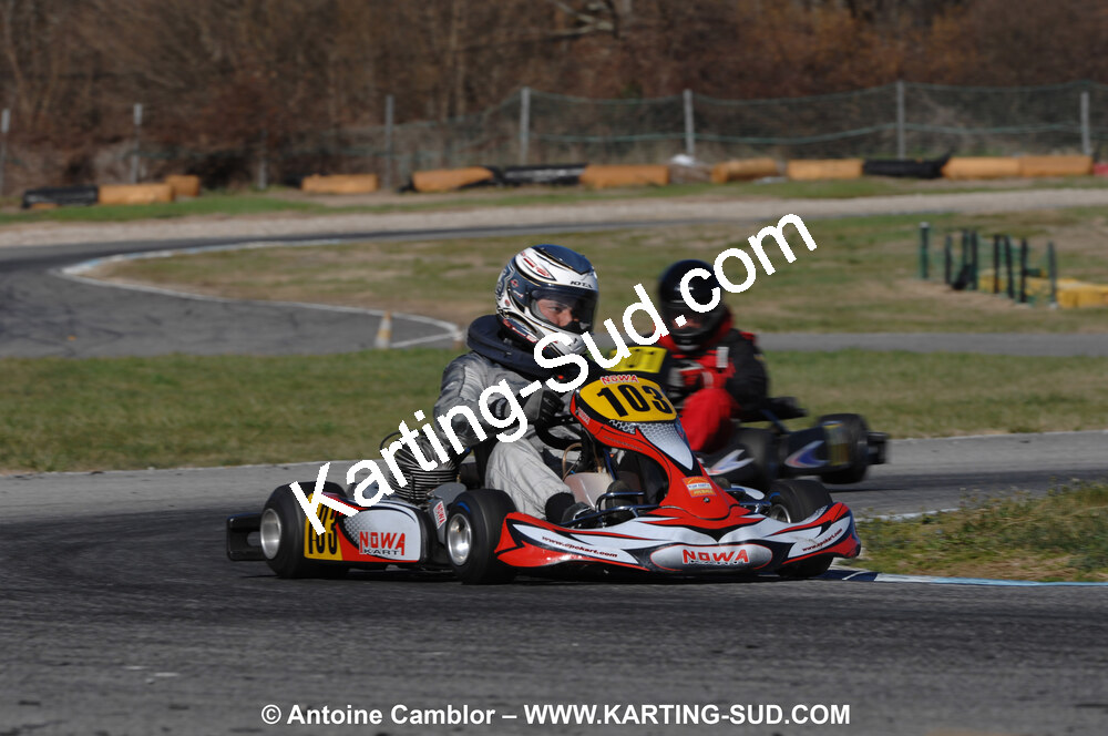 07/03/2010 : 1ère manche du Championnat du Sud 2010 à Lavelanet (photos Antoine Camblor) 2010 — karting