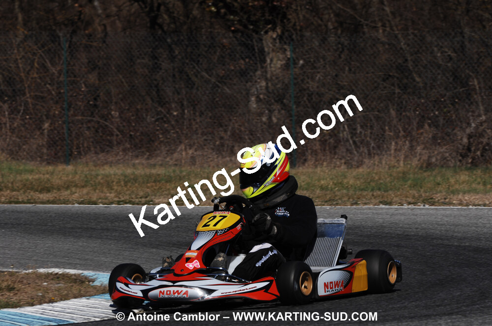 07/03/2010 : 1ère manche du Championnat du Sud 2010 à Lavelanet (photos Antoine Camblor) 2010 — karting