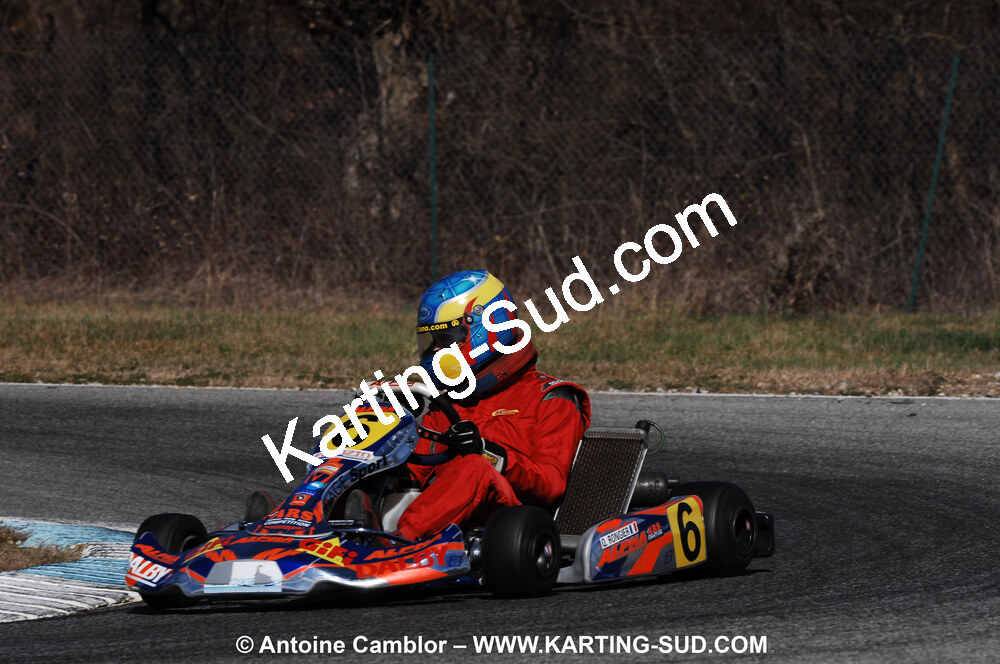 07/03/2010 : 1ère manche du Championnat du Sud 2010 à Lavelanet (photos Antoine Camblor) 2010 — karting