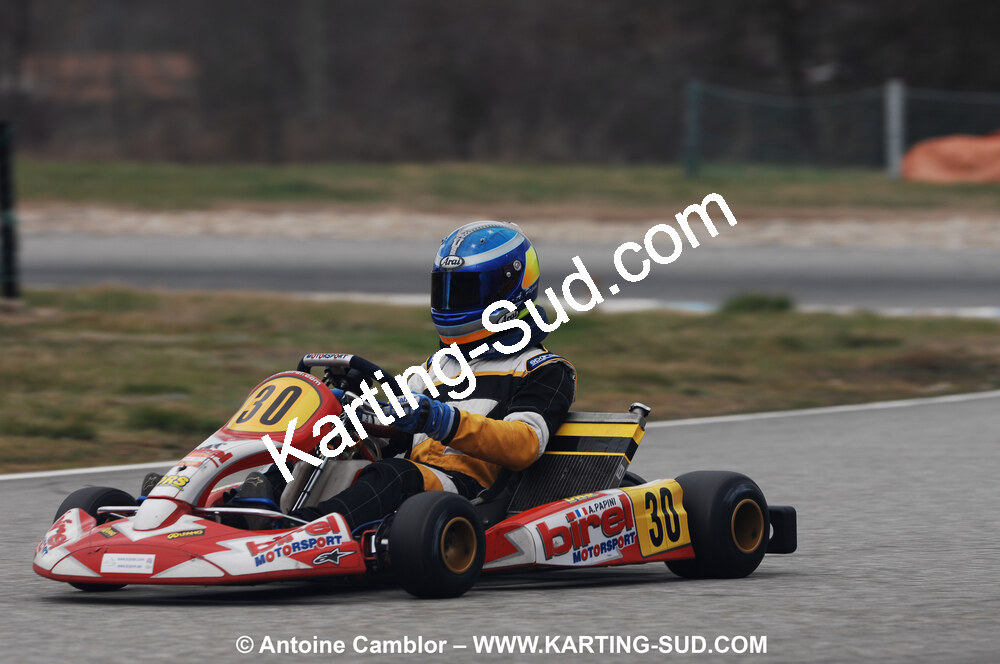 07/03/2010 : 1ère manche du Championnat du Sud 2010 à Lavelanet (photos Antoine Camblor) 2010 — karting